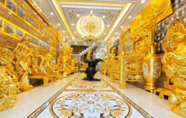 Đơn vị thi công dát vàng trọn gói uy tín tại Buôn Mê Thuột – Đắc Lắk